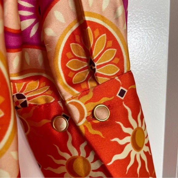 HARLOW 1960 2-piece satin pants set - Picture 6 of 11